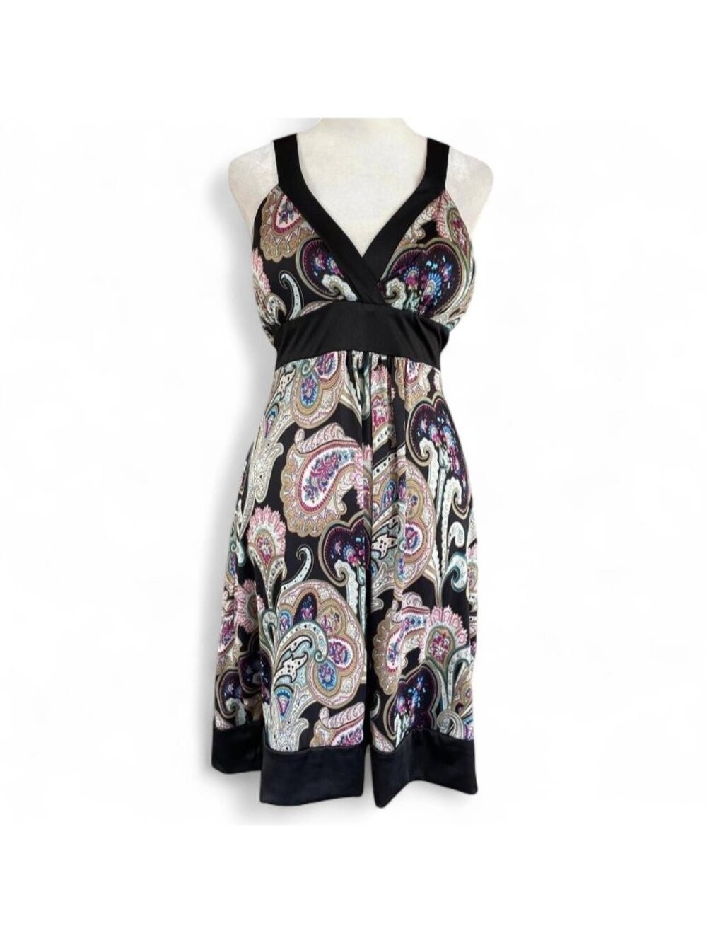 Y2K Candy Couture paisley dress